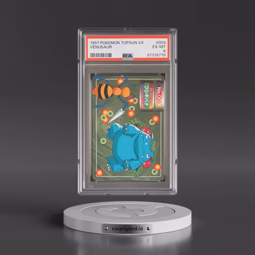 1997-98 Pokémon Topsun VS #003 Venusaur (PSA 6 EX-MT)