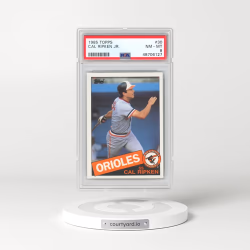 1985 Topps #30 Cal Ripken Jr. (PSA 8 NM-MT)