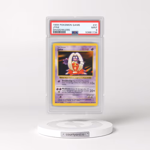 1999 Pokémon Game #31 Jynx - Shadowless (PSA 9 MINT)