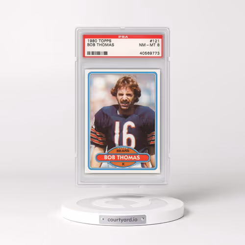 1980 Topps #121 Bob Thomas (PSA 8 NM-MT)