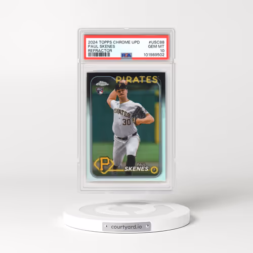 2024 Topps Chrome Update #USC88 Paul Skenes - Refractor (PSA 10 GEM MINT)