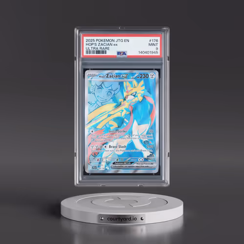 2025 Pokémon Jtg EN-Journey Together #176 Hop's Zacian EX - Holo Ultra Rare (PSA 9 MINT)