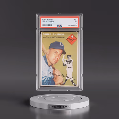 1954 Topps #32 Duke Snider (PSA 3 VG)