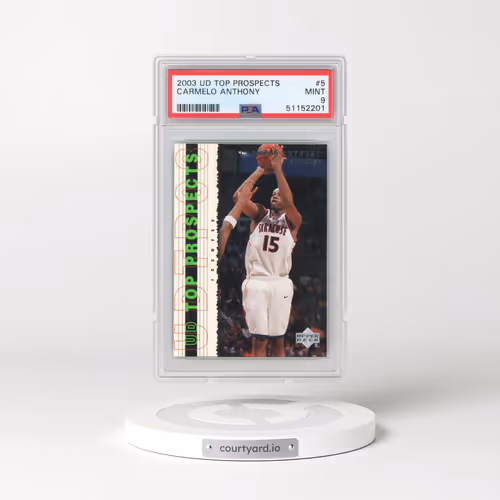 2003 Upper Deck Top Prospects #5 Carmelo Anthony (PSA 9 MINT)