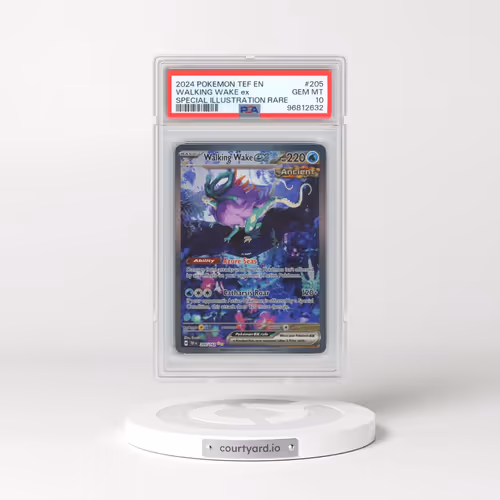 2024 Pokémon Tef EN-Temporal Forces #205 Walking Wake EX - Holo Special Illustration Rare (PSA 10 GE