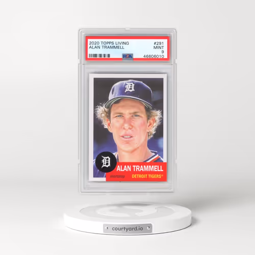 2020 Topps Living #291 Alan Trammell (PSA 9 MINT)