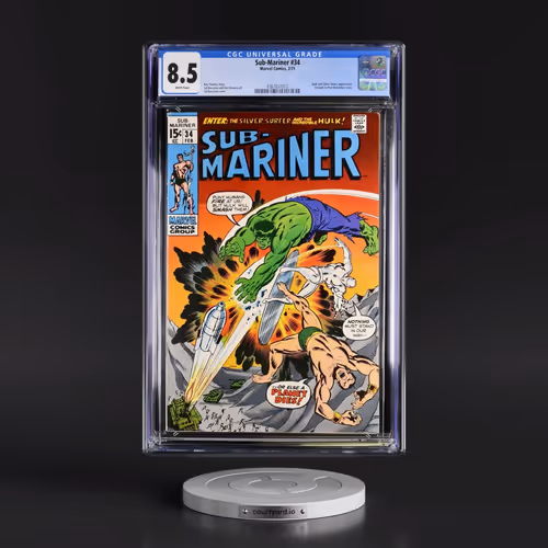 Sub-Mariner #34 CGC 8.5 White Pages (Marvel Comics, 2/71) - Universal
