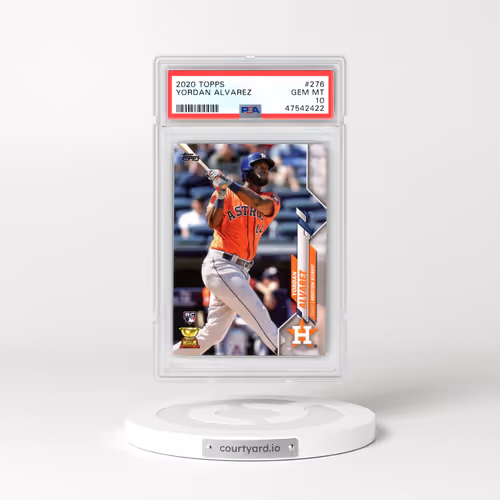 2020 Topps #276 Yordan Alvarez (PSA 10 GEM MINT)