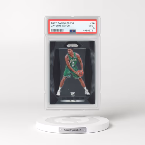 2017 Panini Prizm #16 Jayson Tatum (PSA 9 MINT)