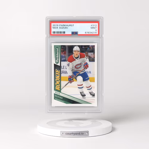 2019 Parkhurst #312 Nick Suzuki (PSA 9 MINT)
