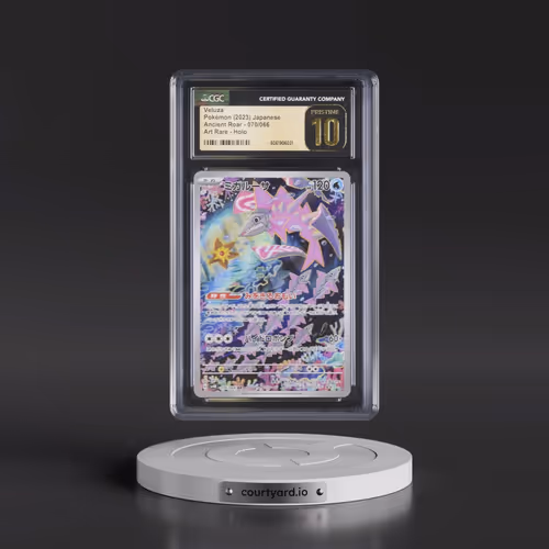 2023 Pokémon Sv4k-Ancient Roar #070 Veluza - Art Rare (CGC 10 PRISTINE)
