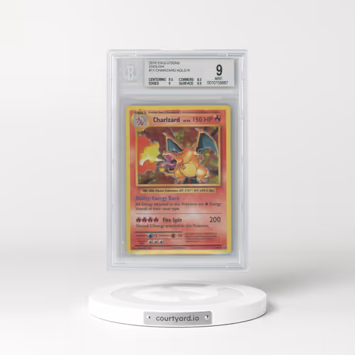 2016 Evolutions #11 Charizard - Holo (BGS 9 MINT)