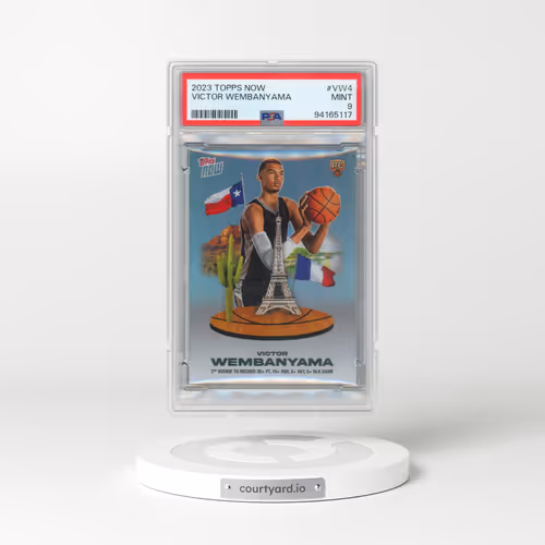 2023 Topps Now #VW4 Victor Wembanyama (PSA 9 MINT)