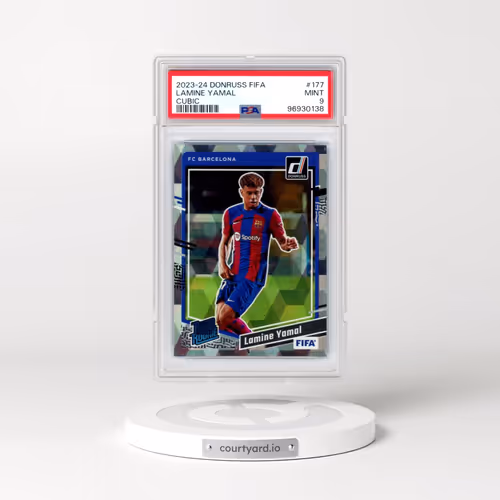 2023-24 Panini Donruss FIFA #177 Lamine Yamal - Cubic (PSA 9 MINT)