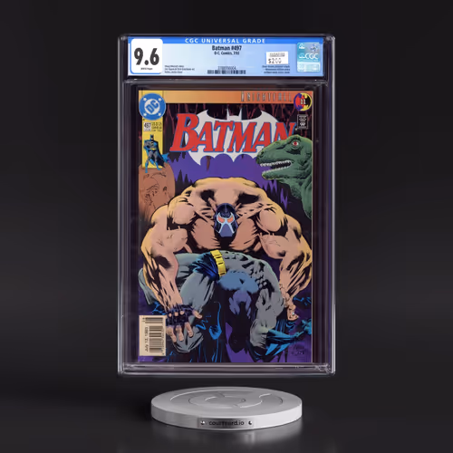 Batman #497 CGC 9.6 White Pages (DC Comics, 7/93) - Universal