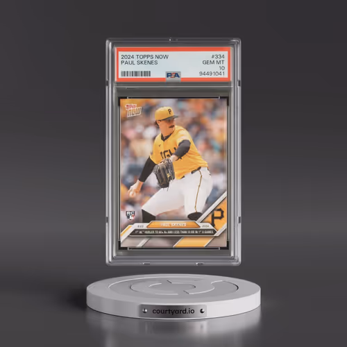 2024 Topps Now #334 Paul Skenes (PSA 10 GEM MINT)