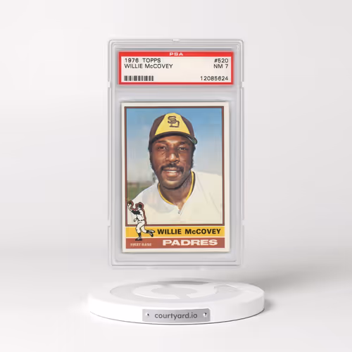 1976 Topps #520 Willie McCovey (PSA 7 NM)