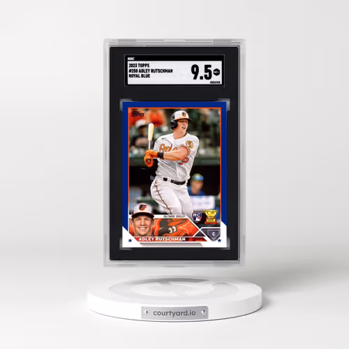 2023 Topps #250 Adley Rutschman - Royal Blue (SGC 9.5 MINT+)