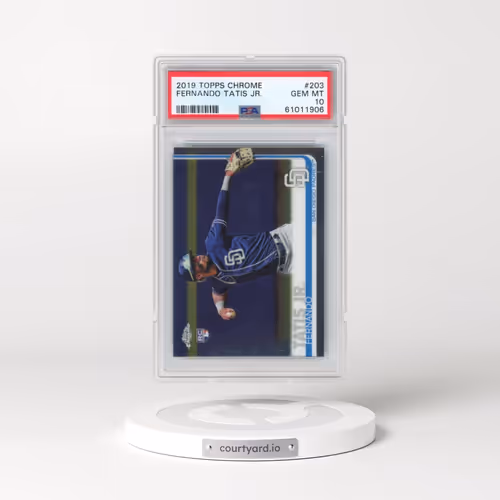 2019 Topps Chrome #203 Fernando Tatis Jr. (PSA 10 GEM MINT)