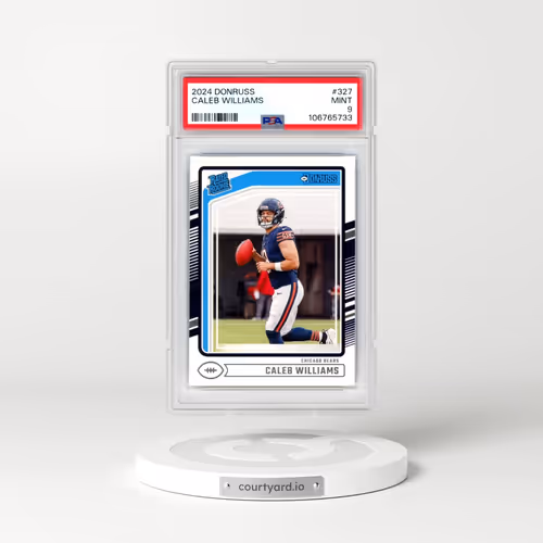 2024 Panini Donruss #327 Caleb Williams (PSA 9 MINT)