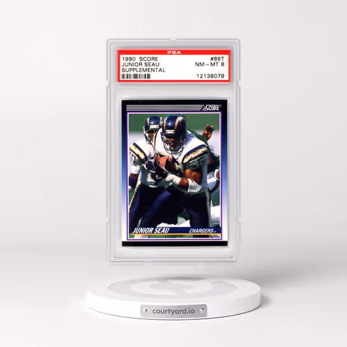 1990 Score Supplemental #65T Junior Seau (PSA 8 NM-MT)