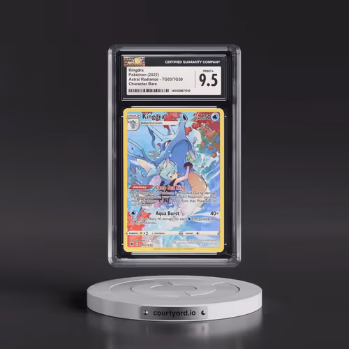 Astral Radiance #TG03/TG30 Kingdra - Trainer Gallery Holo (CGC 9.5 MINT+)