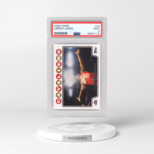 2008 Topps #23 LeBron James (PSA 9 MINT)