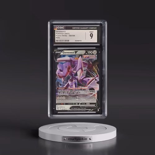 2019 Fusion Strike #185/264 Genesect V - Holo (CGC 9 MINT)