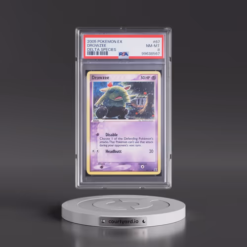 2005 Pokémon EX Delta Species #67 Drowzee (PSA 8 NM-MT)