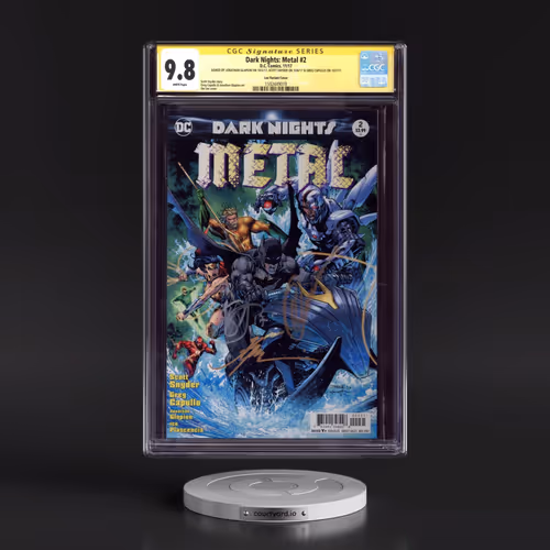 Dark Nights: Metal #2 CGC 9.8 White Pages (DC Comics, 11/17)