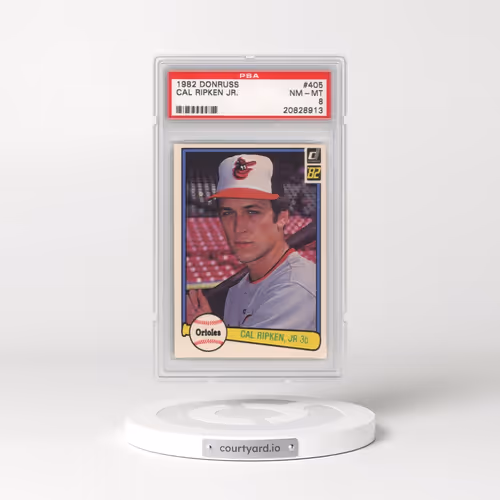 1982 Donruss #405 Cal Ripken Jr. (PSA 8 NM-MT)