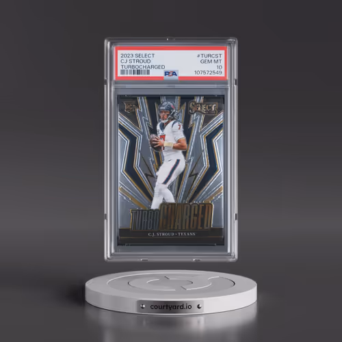 2023 Panini Select Turbocharged #TURCST CJ Stroud (PSA 10 GEM MINT)