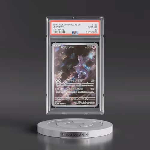 2023 Pokémon Sv2a-Pokemon 151 #183 Mewtwo - Art Rare (PSA 10 GEM MINT)