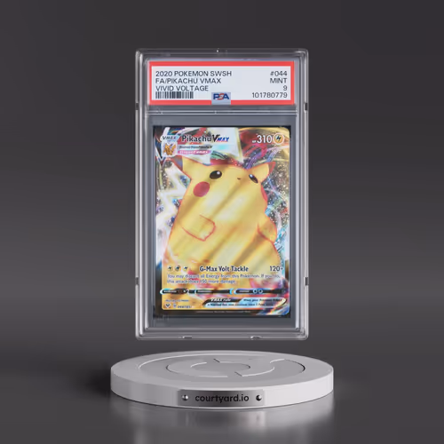 2020 Pokémon Sword & Shield Vivid Voltage #044 Pikachu Vmax - Full Art (PSA 9 MINT)