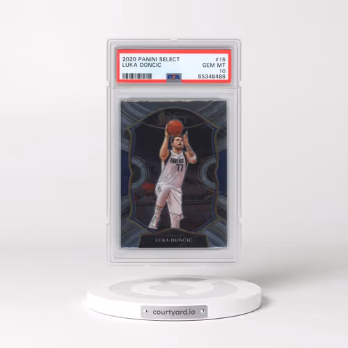 2020 Panini Select #15 Luka Doncic (PSA 10 GEM MINT)