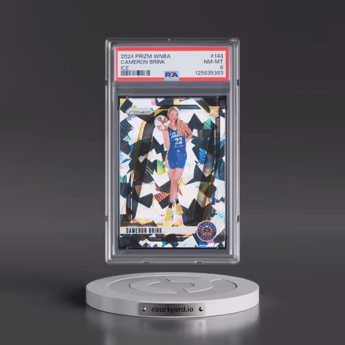 2024 Panini Prizm WNBA #143 Cameron Brink - Ice (PSA 8 NM-MT)