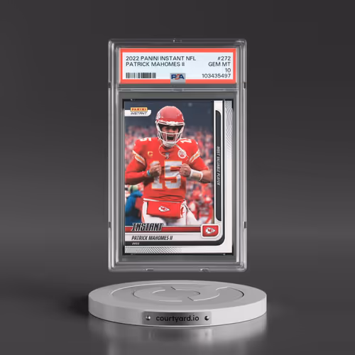 2022 Panini Instant NFL #272 Patrick Mahomes II (PSA 10 GEM MINT)