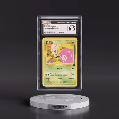1999 Team Rocket #58/82 Koffing (CGC 6.5 EX-NM+)