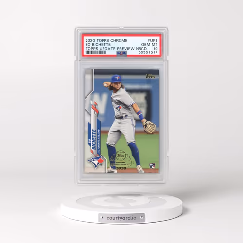 2020 Topps Chrome Topps Update Preview National Baseball Card Day #UP1 Bo Bichette (PSA 10 GEM MINT)