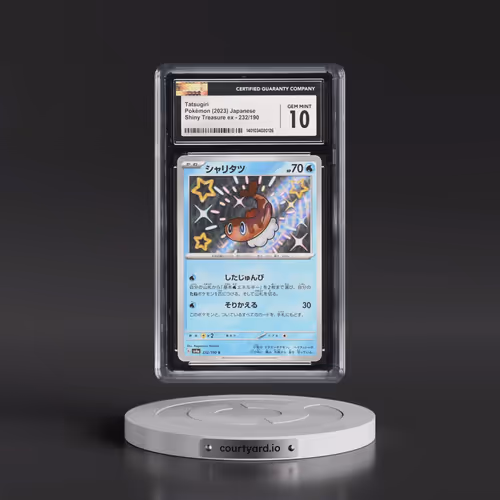 2023 Shiny Treasure ex #232/190 Tatsugiri - Shiny Rare Holo (CGC 10 GEM MINT)