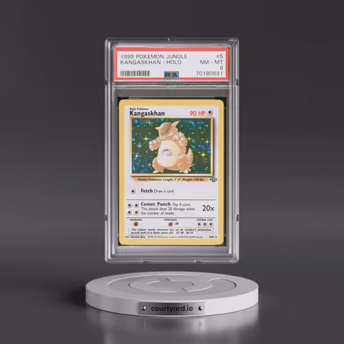 1999 Pokémon Jungle #5 Kangaskhan - Holo (PSA 8 NM-MT)