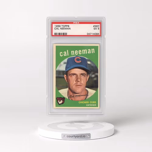 1959 Topps #367 Cal Neeman (PSA 5 EX)