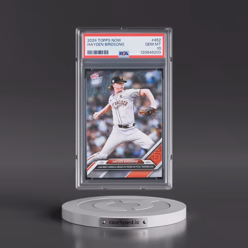 2024 Topps Now #452 Hayden Birdsong (PSA 10 GEM MINT)