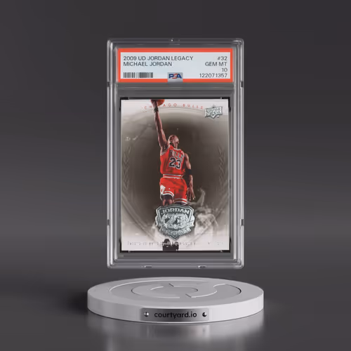 2009 Upper Deck Jordan Legacy #32 Michael Jordan (PSA 10 GEM MINT)