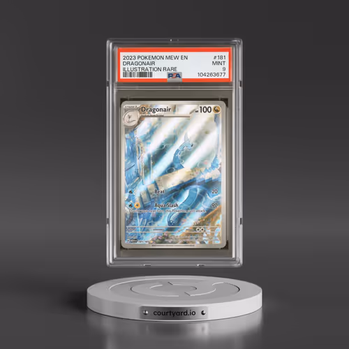 2023 Pokémon Mew EN-151 #181 Dragonair - Illustration Rare (PSA 9 MINT)