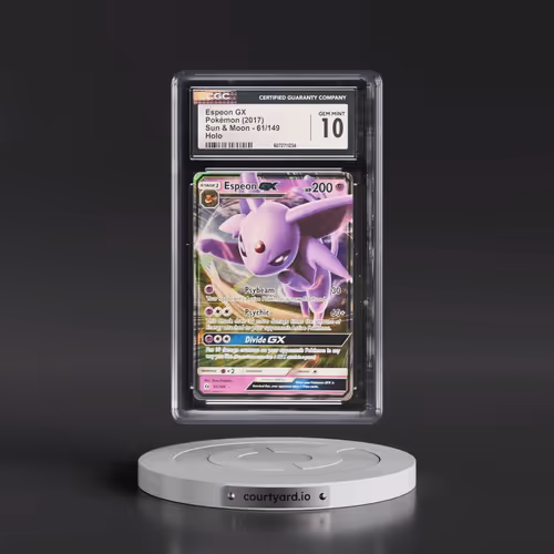 2017 Sun & Moon #61/149 Espeon GX - Holo (CGC 10 GEM MINT)