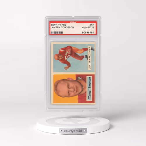 1957 Topps #12 Lavern Torgeson (PSA 8 NM-MT)