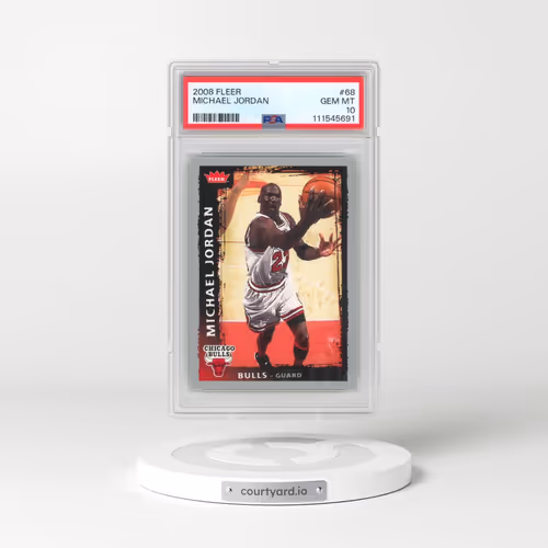 2008 Fleer #68 Michael Jordan (PSA 10 GEM MINT)