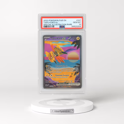 2023 Paradox Rift - PAR EN #247 Tapu Koko ex - Special Illustration Rare (PSA 10 GEM MINT)