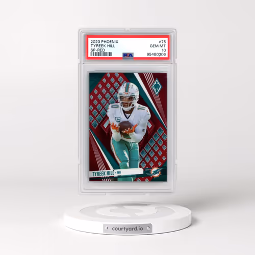2023 Panini Phoenix #75 Tyreek Hill - SP-Red (PSA 10 GEM MINT)